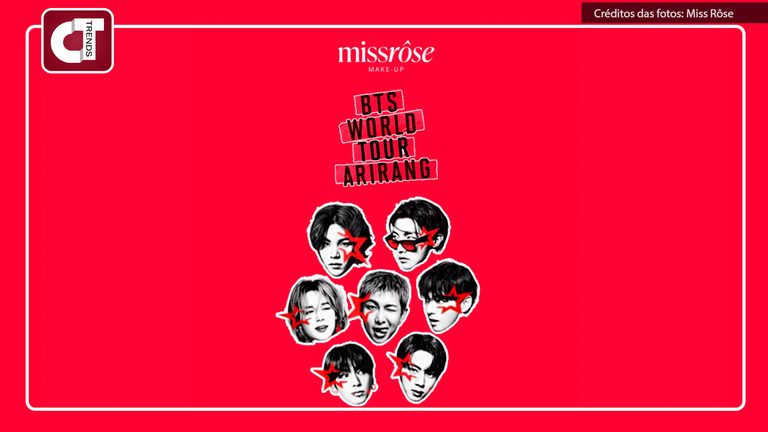 Miss Rôse leva ativação a camarotes do show do BTS